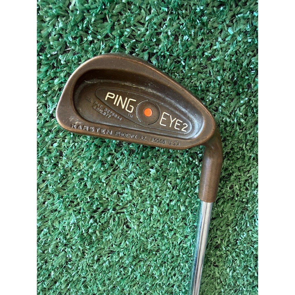Ping Eye 2 Beryllium Copper 6-Iron Orange Dot JZ Stiff Flex 37.5″
